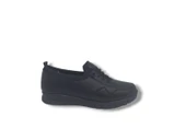 Zerhan 600 Kadın Siyah Çorap Model Komfort Termo Taban Büyük Numara Ayakkabı 41 42 thumbnail 1