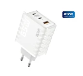 Rova SB116 Usb + Pd + Pd  3 Çıkışlı Gan Fast 65W Şarj Başlığı Çoklu Şarj Destekli - 1