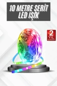 RGB Şerit Led 10 Metre Led Işık Kumanda ile Kontrol RGB - 1
