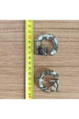 "G" HARFİ - Kıyı Esintisi Harf Anahtarlık (A–Z) – Gerçek Deniz Kabuğu, Kum ve Şeffaf Epoksi– El Yap - 2