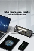 Akım korumalı priz 4'LÜ Priz 2X-usb 2X,-ype-C Çıkışlı Grup Priz Çoğaltıcı PRO-LP764 - 4