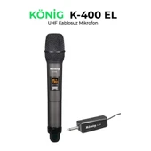 KÖNİG K-400 Uhf Telsiz El Mikrofon thumbnail 2