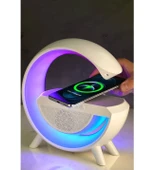 Kablosuz, Usb Bağlantılı, Ekstra Uzun Pil Ömürlü, 7 Renk Seçenekli Ambiyans Işığı,Telefon Şarj Standı BT2301 (5250) - 4