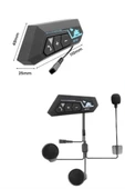 Yeni Nesil Dinleme Ve Konuşma Özellikli Intercom Kask Kulaklığı 5.0 Bluetooth - 4