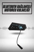 Yeni Nesil Dinleme Ve Konuşma Özellikli Intercom Kask Kulaklığı 5.0 Bluetooth - 2