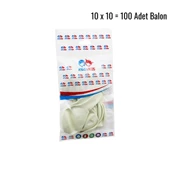 BEYAZ 100PCS BALON G-90A (5250) - 1