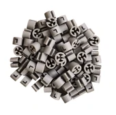 Askı Için Gri Baskılı (L)' Benden Boncuğu (100 Adet) thumbnail 1