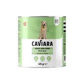 Caviara Sos İçinde Et Parçacıklı Dana Etli Yetişkin Köpek Konservesi 415 Gr - 1
