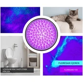 100 LED 395nm Mor Işık Uv El Feneri - Ultraviyole Fener thumbnail 5