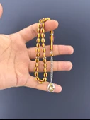 MURİ TESBİH 37,2 GR GS Lİ GÜMÜŞ BEYZİ KESİM 6,25X8,50 - 2