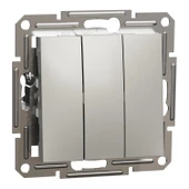 Schneider Electric EPH2100169 Asfora Bronz Üçlü Anahtar - 1