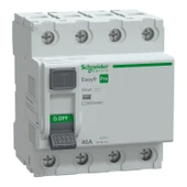 Schneider Electric EZ9R39440 4X40A 30mA Kaçak Akım Rölesi Easy9 Pro - 1