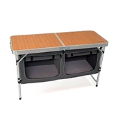 Madfox Nova Katlanır Kamp Masası Ahşap thumbnail 1