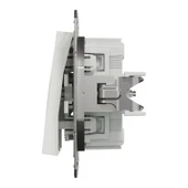Schneider Electric EPH0370121 Asfora Beyaz Komütatör thumbnail 2