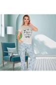Berland 3353 Kadın Yazlık Modal Pijama Takım - 1