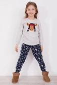 Arnetta AR2150C Kız Çocuk Polar 2'li Pijama Takım - 1