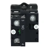 Schneider Electric XA2EW33M1 Yeşil Ledli Yaylı Buton 220V AC/DC - 4