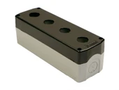 Bemis Dörtlü Siyah Buton Kutusu IP44 thumbnail 1