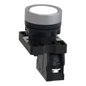 Schneider Electric XA2EA11 22mm Beyaz Yaylı Buton - 2