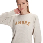 Anıl 11271 Kadın Uzun Kol Sweatshirt ve Pantolon T - 2