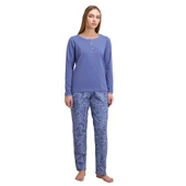 Anıl 11566 Kadın Uzun Kol Kışlık Pijama Takım - 1