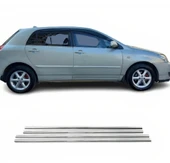 Toyota Corolla Hb Krom Cam Çıtası 2002-2006 4 Parça Paslanmaz Çelik Krom thumbnail 1