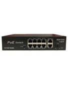 Anunnaki 3038GE 8 Port Gigabit PoE Switch 22Gbps, 120W Güç 2 Uplink+SFP AI Watchdog VLAN thumbnail 1
