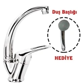 Mix Kuğu Banyo Batarya + Duş Başlığı Hediyeli thumbnail 1