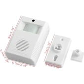 Sensörlü Konuşan Kablosuz Kapı Zili thumbnail 2