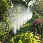 Veranda Sera Havuz Alanları Su Sisi Sistemi Dış Mekan Soğutma Kiti 10 Metre thumbnail 3