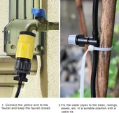 Veranda Sera Havuz Alanları Su Sisi Sistemi Dış Mekan Soğutma Kiti 10 Metre thumbnail 6