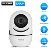 Ev Güvenlik 1080p Wifi Akıllı Kamera Bebek Monitör Hareket Algılama Sesli Alarm Ses Dinleme Gece Görüş Tf Kart Bulut Depolama Bebek Kamerası thumbnail 7