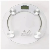 Yuvarlak Şeffaf Dijital Cam Baskül Terazi Tartı​​​​​​​ - 2