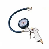 Basınç Göstergeli Lastik Şişirme Tabancası Hava Saatli thumbnail 1