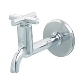 Artı Aç Kapa 4 Kollu Krom Çevirveli Musluk Duvardan Tek Girişli thumbnail 3