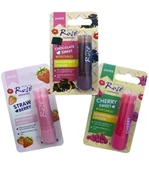 Yoğun Etkili Dudak Koruyucu Nemlendirici Balm Kiraz Çilek Çikolata (3lü Set) - 1