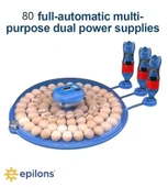 80 Yumurta Kapasiteli Otomatik Çiftlik Kuluçka Makinesi : Yumurta, Bıldırcın, Civciv Ve Kanatlılar İçin Mz-80 thumbnail 1