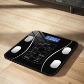 Akıllı Kablosuz Dijital Banyo Ve Vücut Yağ Ağırlık Ölçeği Vücut Kompozisyonu Analizörü Bluetoothlu Tartı - 4