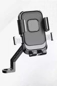 Motor,motosiklet,bisiklet ,scooter İçin 360 Derece Dönebilen Dikiz Aynası Versiyonu Telefon Tutucu Aparat thumbnail 7