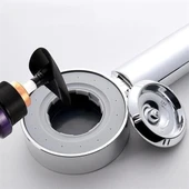 Çift Taraflı Yüksek Basınç Su Akıtan Şampuan Hazneli Duş Başlığı thumbnail 4