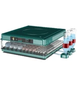 130 Yumurtalık Tam Otomatik Kuluçka Makinesi Extra Yedek Motorlu Akü Kablolu Silindir Viyollü Profesyonel thumbnail 2