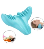 Kayropraktik Boyun Yastığı U Şekilli Masaj Destekli Ağrı Kesici Bellek Köpük Yastık thumbnail 6