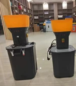 55’lik Profesyonel Yem Kırma Makinesi – 9 Elek Hediyeli Paslanmaz Tahıl Öğütücü Değirmen 1300 W thumbnail 5