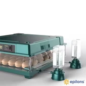 Slim Yeni Model 130’lu Gün Sayaçlı Otomatik Kuluçka Makinesi – Tavuk Kaz Ördek Kuş Yumurtası Uyumlu thumbnail 4