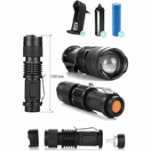 Zoomlu El Feneri Su Geçirmez El Feneri Kama Star Km82 thumbnail 1