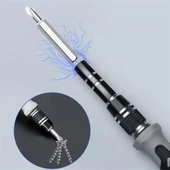 115 İn 1 Hassas Tornavida Onarım Alet Manyetik Sürücü Kitli Elektronik Hassas Tornavida Seti thumbnail 6