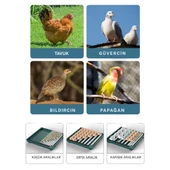 Slim Model 130 Yumurtalık Tam Otomatik Kuluçka Makinesi Gün Sayaçlı Yedek Motorlu thumbnail 8