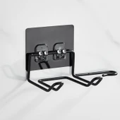 Buffer® Fön Makine Askısı Siyah Yapışkanlı Fön Makine Tutucu - 5