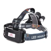 3 Başlıklı Şarjlı  Kafa Feneri   Wt-256 thumbnail 2