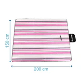 Madfox Skyloft Su Gecirmez Piknik Kamp Örtüsü Red Stripe thumbnail 1